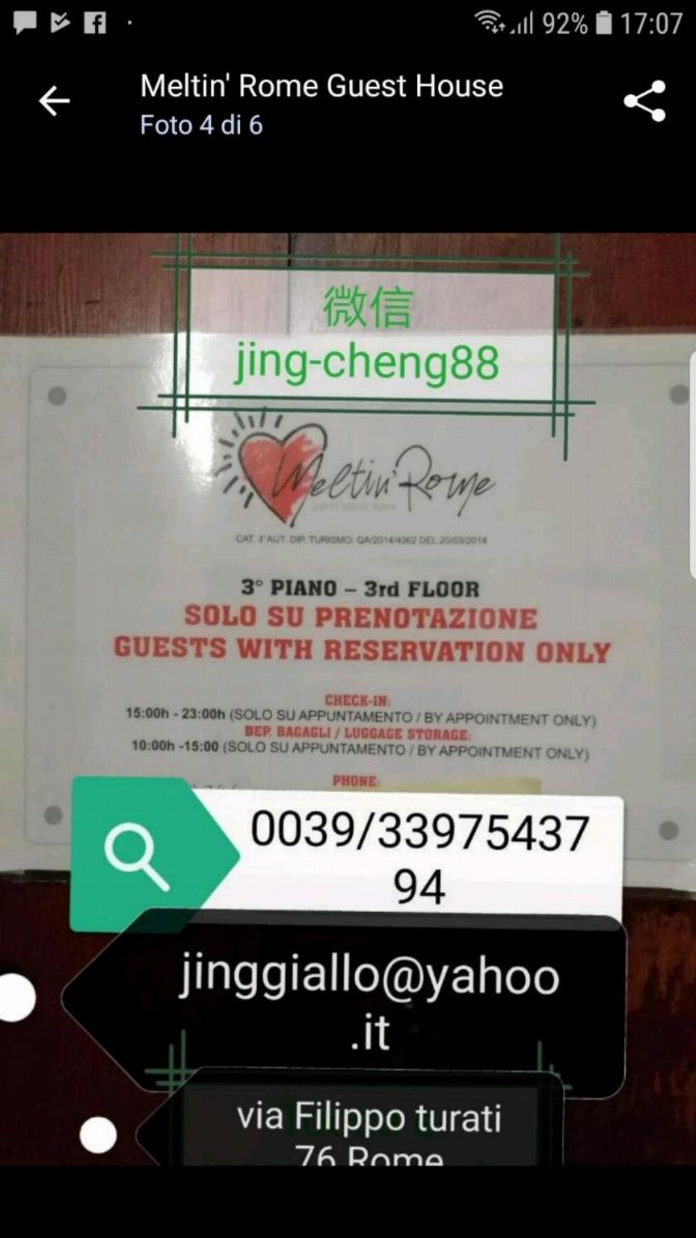 Meltin' Rome Guest House